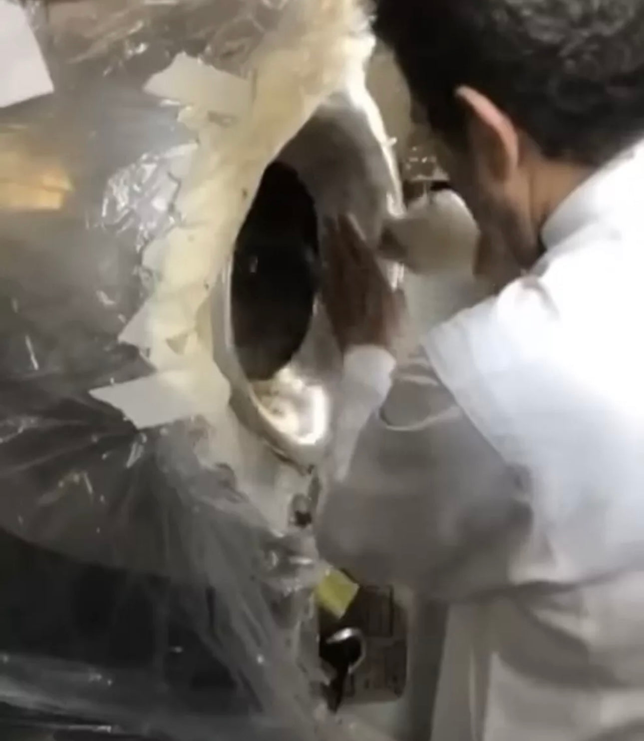 Islamic Hajr E Aswad Stone Cement Tar 4 Pieces