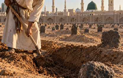 5 original coins found at Baqi cemetary MADINA