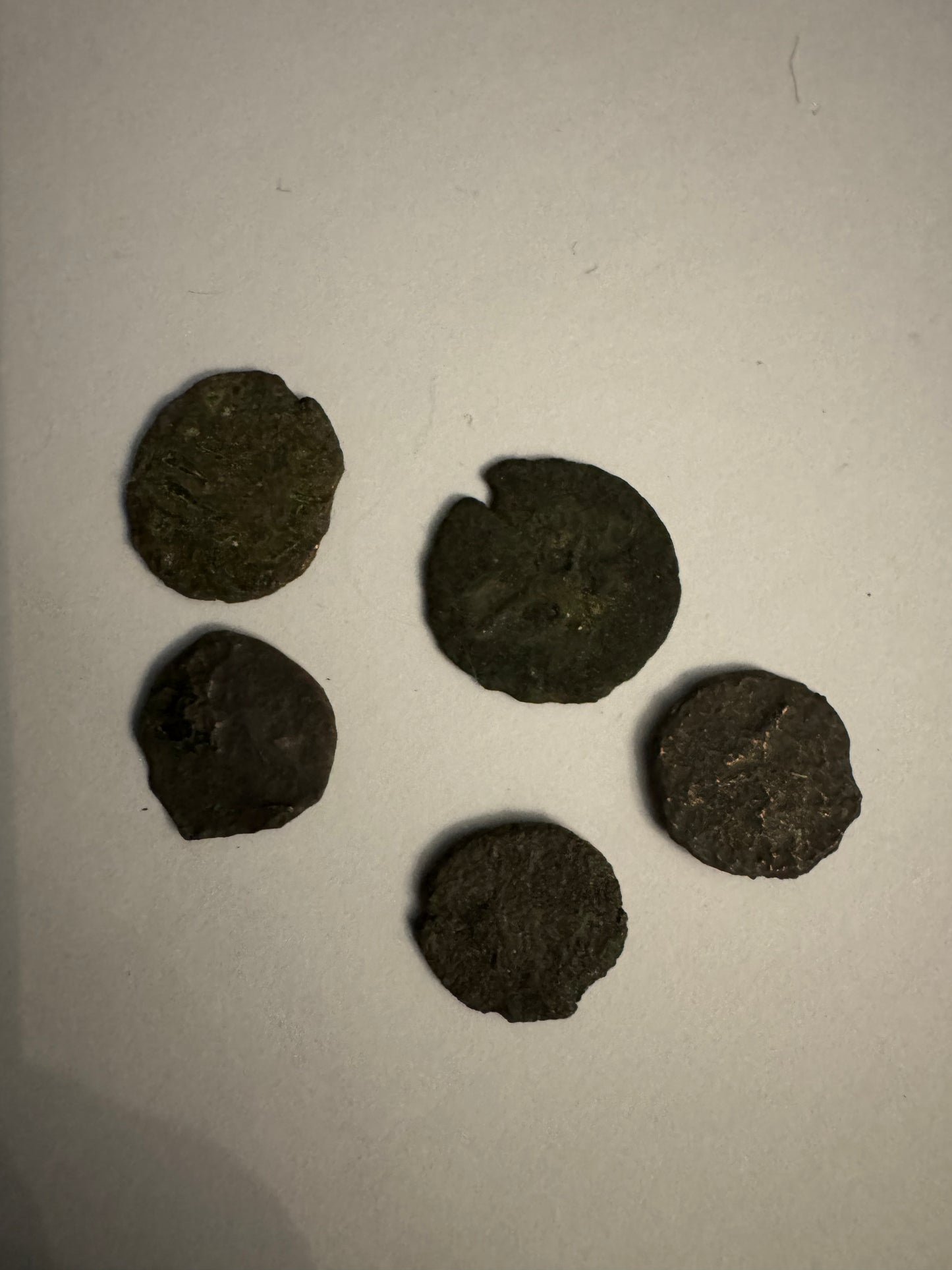 5 original coins found at Baqi cemetary MADINA