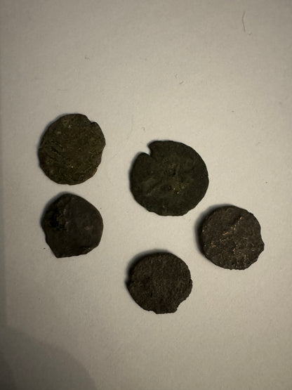 5 original coins found at Baqi cemetary MADINA