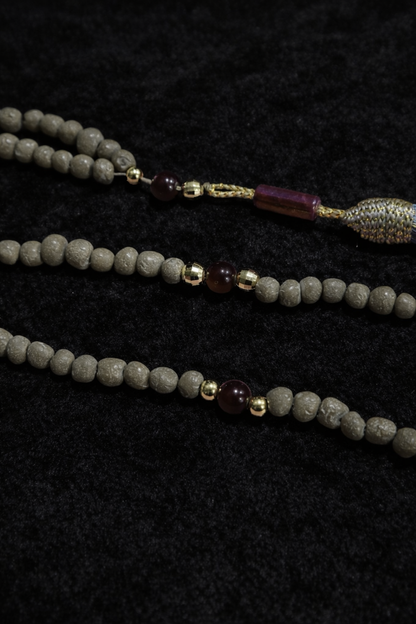 Tasbih made if soil from Prophets grave soil turba - Madina certified
