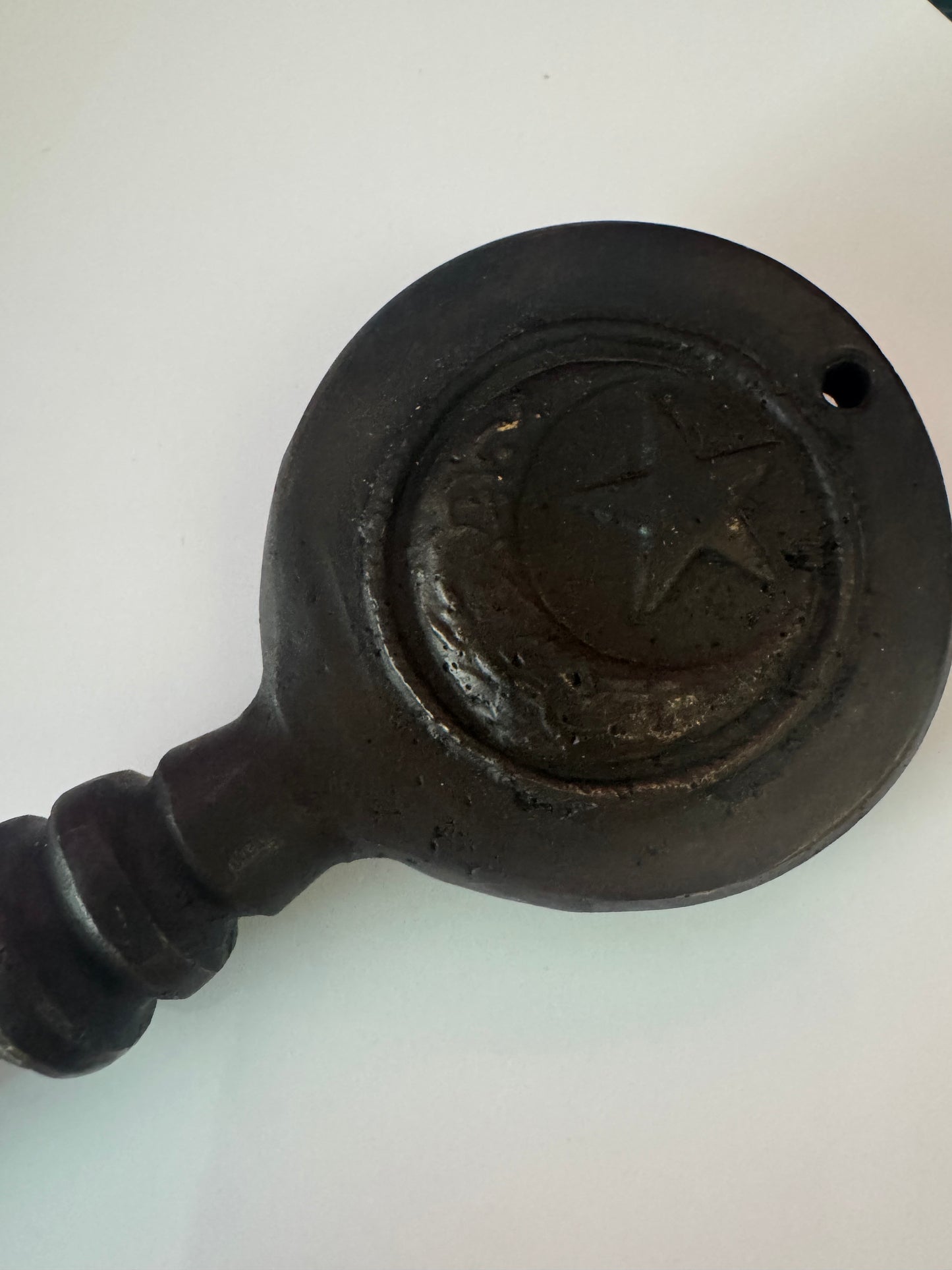 Original Ottoman key from chamber of Imam Hassan in Baqi . Certified