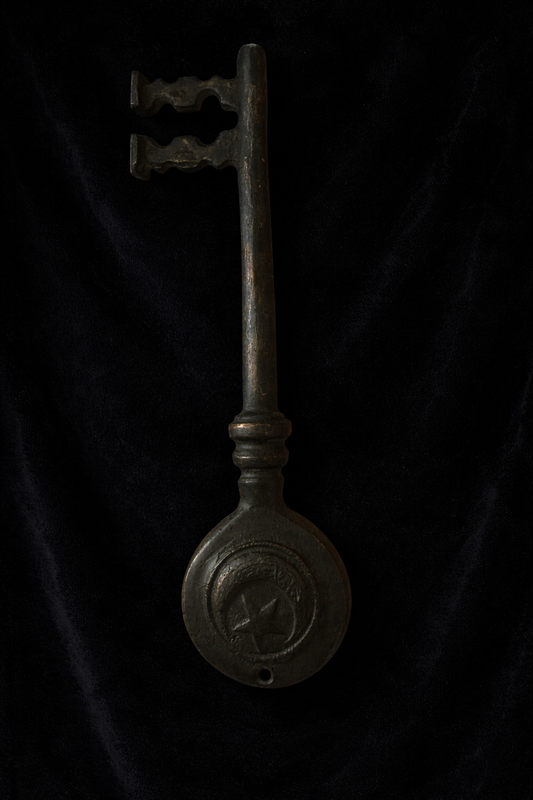 Original Ottoman key from chamber of Imam Hassan in Baqi . Certified